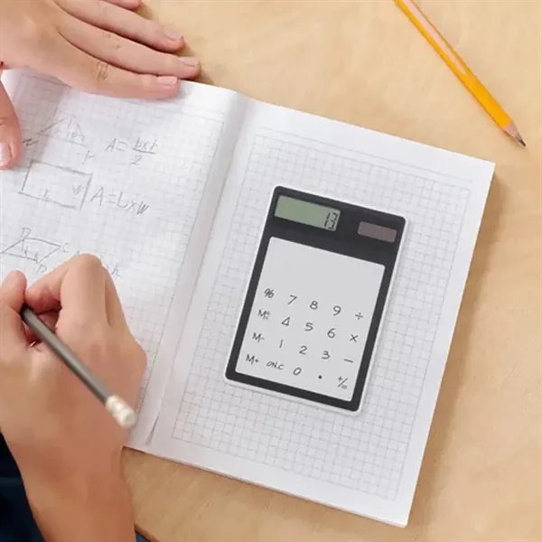 Ultra-Thin Solar Powered Calculator - Ultra-Thin Solar Powered Calculator - Image 4 of 7