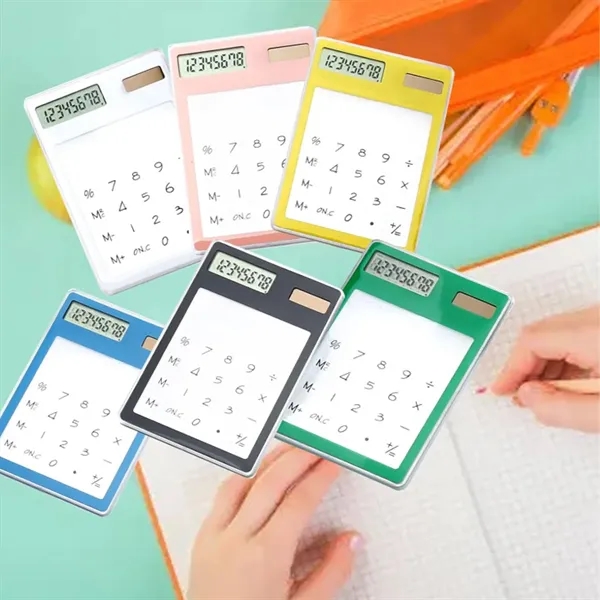 Ultra-Thin Solar Powered Calculator - Ultra-Thin Solar Powered Calculator - Image 7 of 7