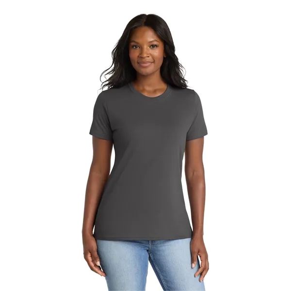 Port & Co Women's Core Blend Tee. - Port & Co Women's Core Blend Tee. - Image 4 of 34