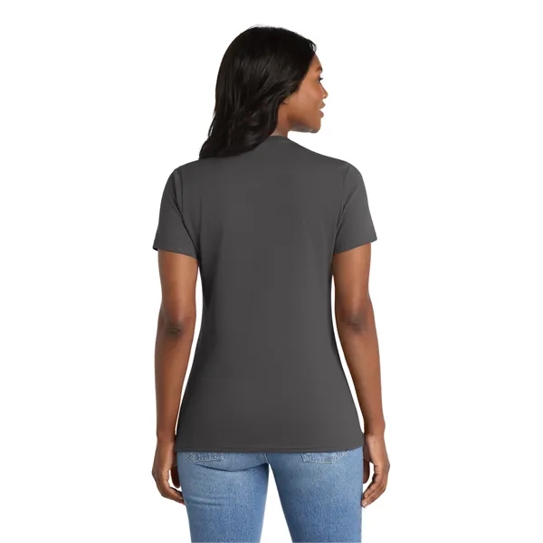 Port & Co Women's Core Blend Tee. - Port & Co Women's Core Blend Tee. - Image 6 of 34