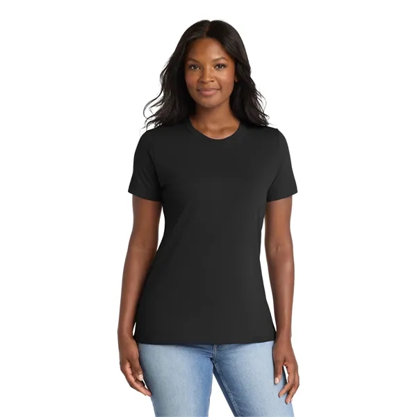 Port & Co Women's Core Blend Tee. - Port & Co Women's Core Blend Tee. - Image 9 of 34
