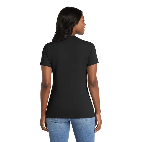 Port & Co Women's Core Blend Tee. - Port & Co Women's Core Blend Tee. - Image 11 of 34