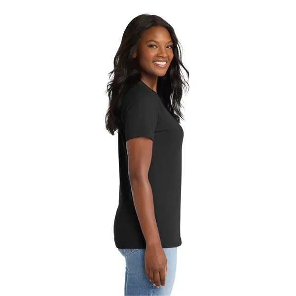 Port & Co Women's Core Blend Tee. - Port & Co Women's Core Blend Tee. - Image 12 of 34