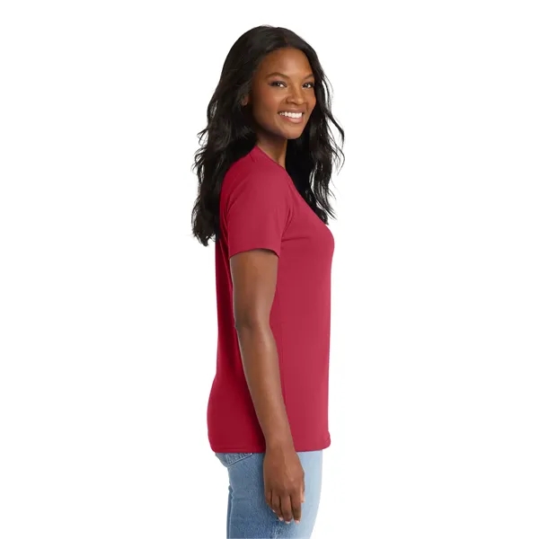Port & Co Women's Core Blend Tee. - Port & Co Women's Core Blend Tee. - Image 22 of 34