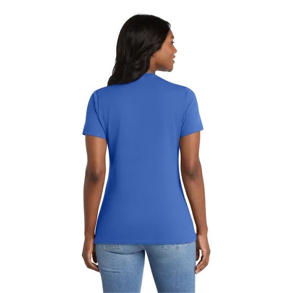 Port & Co Women's Core Blend Tee. - Port & Co Women's Core Blend Tee. - Image 26 of 34