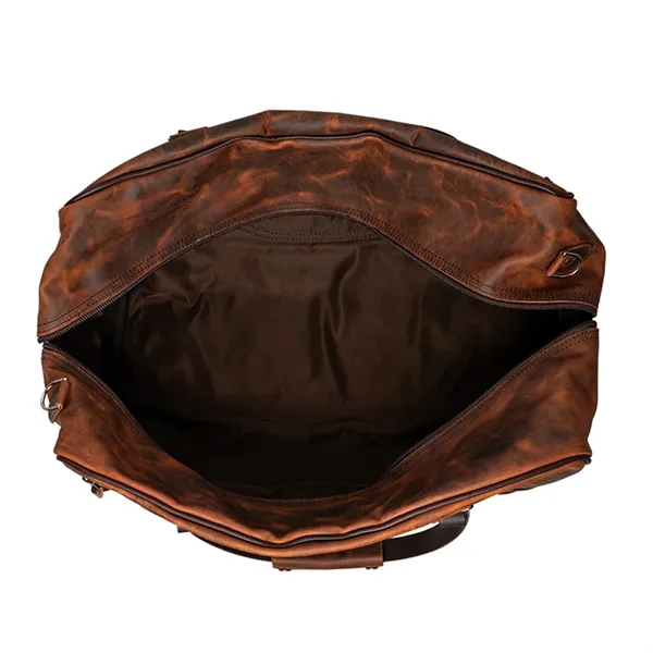 DULUTH PACK Heritage Leather Weekender Duffel - DULUTH PACK Heritage Leather Weekender Duffel - Image 4 of 16