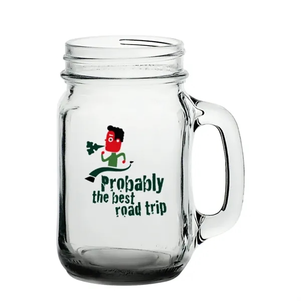 16 oz. Libbey Mason Jars with Handles - 16 oz. Libbey Mason Jars with Handles - Image 4 of 21
