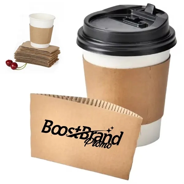 12Oz. Insulated Coffee Cup with Sleeve and Lid - 12Oz. Insulated Coffee Cup with Sleeve and Lid - Image 0 of 5