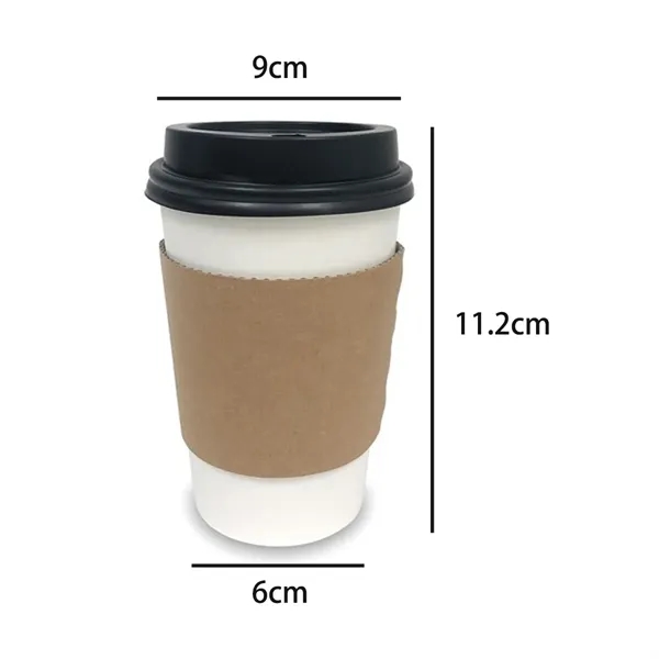 12Oz. Insulated Coffee Cup with Sleeve and Lid - 12Oz. Insulated Coffee Cup with Sleeve and Lid - Image 1 of 5