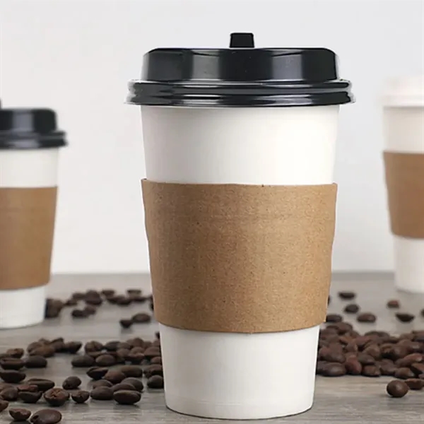 12Oz. Insulated Coffee Cup with Sleeve and Lid - 12Oz. Insulated Coffee Cup with Sleeve and Lid - Image 2 of 5