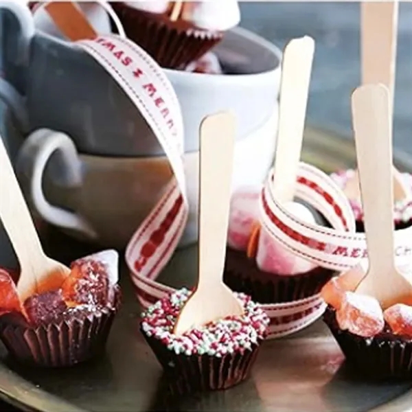 Custom Disposable Mini Wooden Tasting Spoon - Custom Disposable Mini Wooden Tasting Spoon - Image 4 of 8