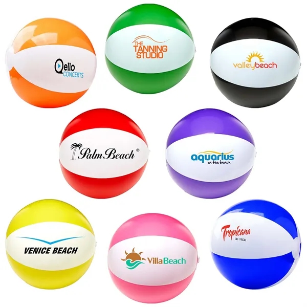 12" Pvc Inflatable Beach Ball - 12" Pvc Inflatable Beach Ball - Image 4 of 7