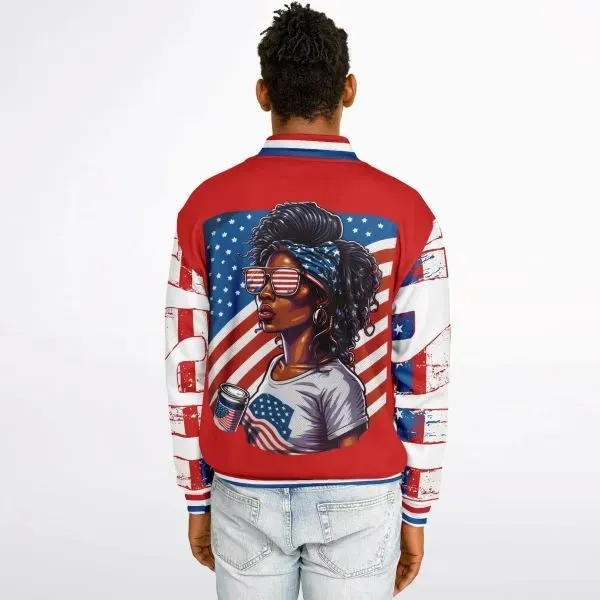 Baseball Jacket - All Over Print - Baseball Jacket - All Over Print - Image 2 of 3
