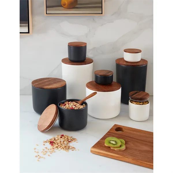 Be Home® Brampton Stoneware Container - Large - Be Home® Brampton Stoneware Container - Large - Image 2 of 6