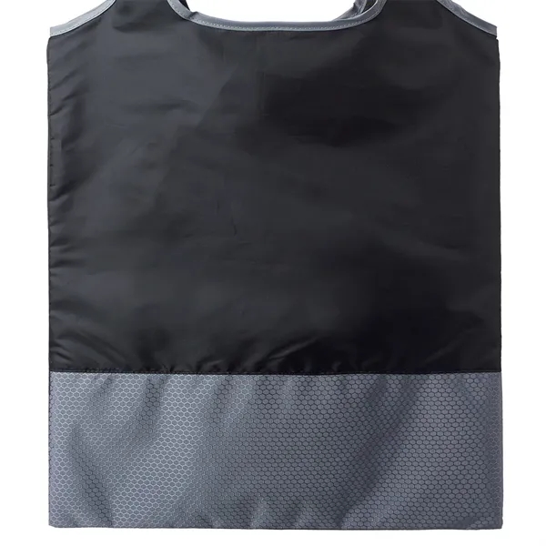 Clemenza Large Polyester Shopper Tote Bag - Clemenza Large Polyester Shopper Tote Bag - Image 6 of 10