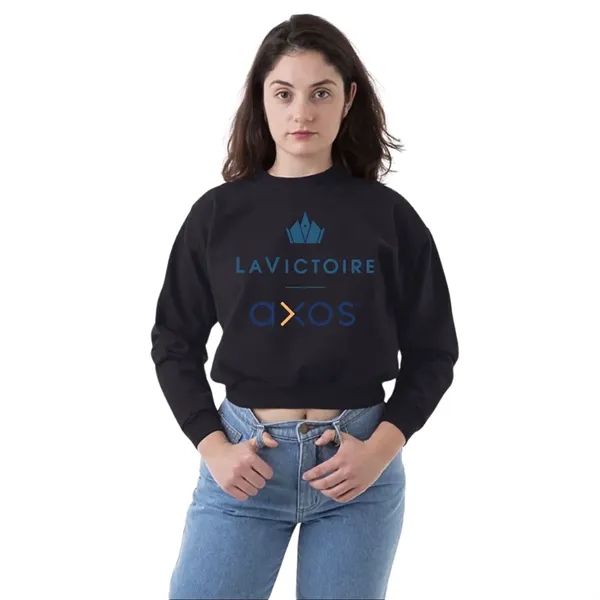 Cropped Mock Neck Pullover - Cropped Mock Neck Pullover - Image 0 of 6