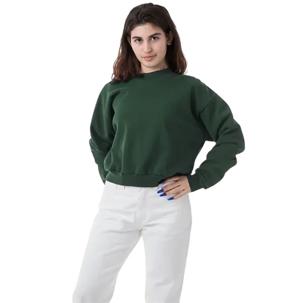 Cropped Mock Neck Pullover - Cropped Mock Neck Pullover - Image 3 of 6