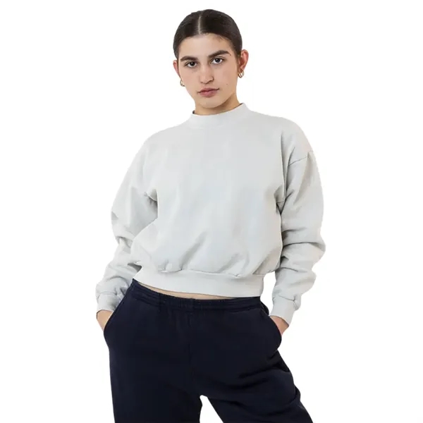Cropped Mock Neck Pullover - Cropped Mock Neck Pullover - Image 5 of 6