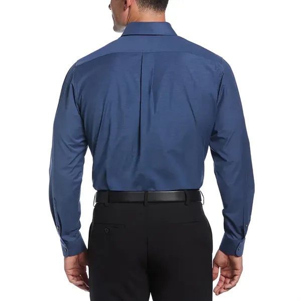 Perry Ellis Heathered Woven Shirt - Perry Ellis Heathered Woven Shirt - Image 6 of 12