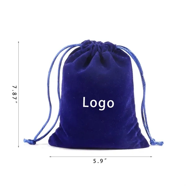 High-Quality Drawstring Flannel Bags - High-Quality Drawstring Flannel Bags - Image 1 of 1