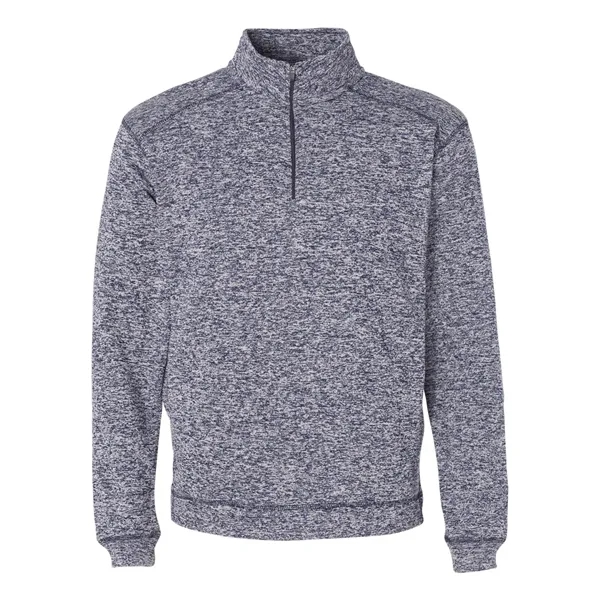 J. America Men's Cosmic Fleece Quarter-Zip Sweatshirt - J. America Men's Cosmic Fleece Quarter-Zip Sweatshirt - Image 3 of 11
