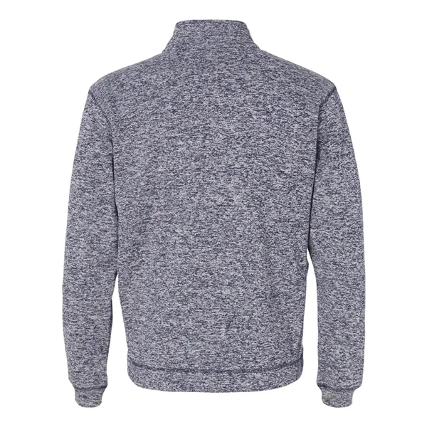 J. America Men's Cosmic Fleece Quarter-Zip Sweatshirt - J. America Men's Cosmic Fleece Quarter-Zip Sweatshirt - Image 4 of 11