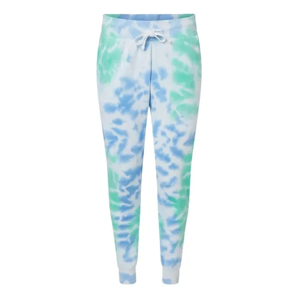 J. America Unisex Tie-Dyed Fleece Joggers - J. America Unisex Tie-Dyed Fleece Joggers - Image 7 of 14