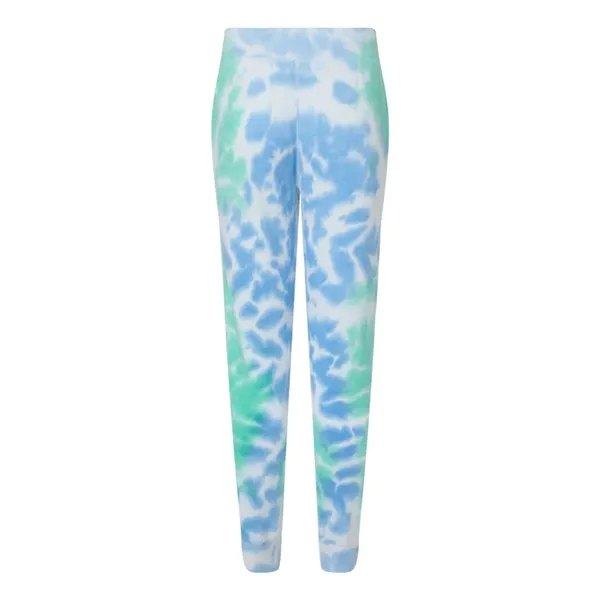 J. America Unisex Tie-Dyed Fleece Joggers - J. America Unisex Tie-Dyed Fleece Joggers - Image 8 of 14