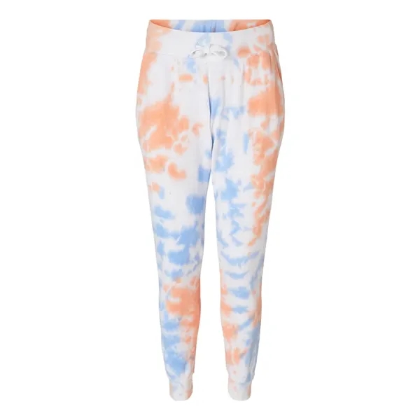 J. America Unisex Tie-Dyed Fleece Joggers - J. America Unisex Tie-Dyed Fleece Joggers - Image 13 of 14
