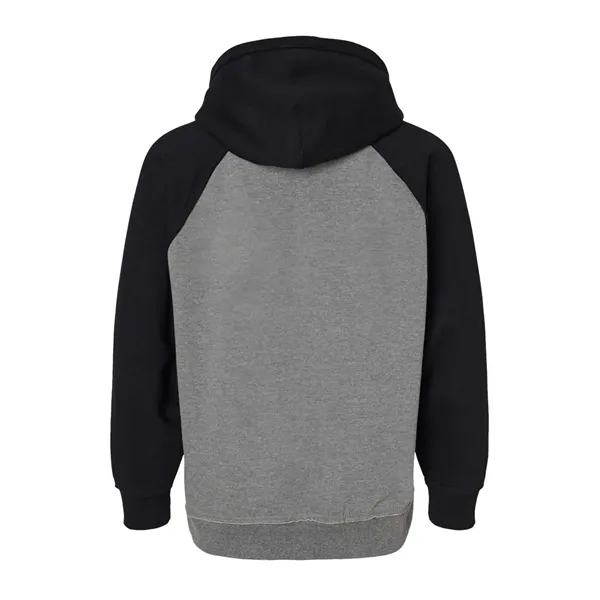 J. America Men's Vintage Heather Hooded Sweatshirt - J. America Men's Vintage Heather Hooded Sweatshirt - Image 10 of 18