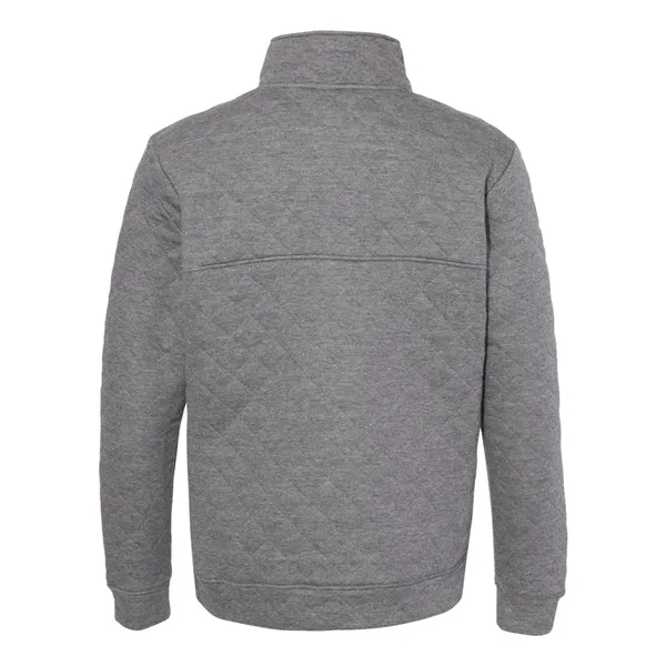 J. America Men's Quilted Half-Snap Pullover - J. America Men's Quilted Half-Snap Pullover - Image 4 of 6