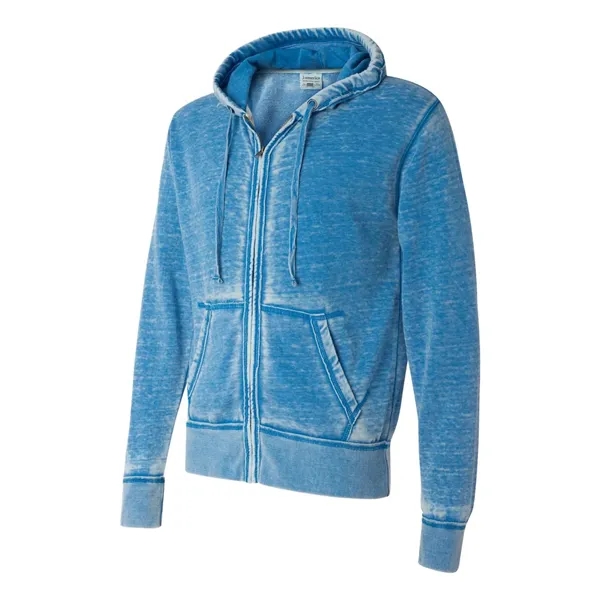 J. America Men's Vintage Zen Fleece Full-Zip Hooded Sweat... - J. America Men's Vintage Zen Fleece Full-Zip Hooded Sweat... - Image 6 of 12