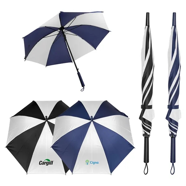 WeatherGuard Two-Tone Umbrella - WeatherGuard Two-Tone Umbrella - Image 0 of 14