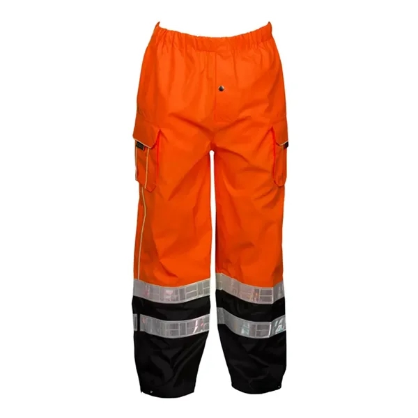 Kishigo Unisex Premium Black Series® Rainwear Pants - Kishigo Unisex Premium Black Series® Rainwear Pants - Image 3 of 4