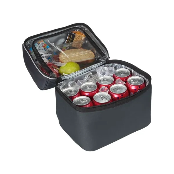 Harriton ClimaBloc™ 8-Can Lunch Cooler Bag - Harriton ClimaBloc™ 8-Can Lunch Cooler Bag - Image 6 of 11