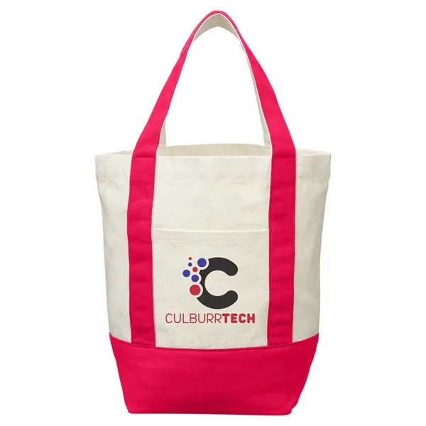 Mini Recycled Cotton Tote Bag - Mini Recycled Cotton Tote Bag - Image 9 of 11