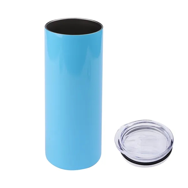 20oz Skiny Vacuum Insulated Tumbler with lid - 20oz Skiny Vacuum Insulated Tumbler with lid - Image 1 of 2
