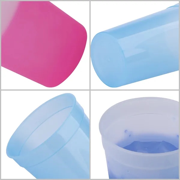 16oz Reusable Plastic Color Changing Mood Stadium Cups - 16oz Reusable Plastic Color Changing Mood Stadium Cups - Image 1 of 2