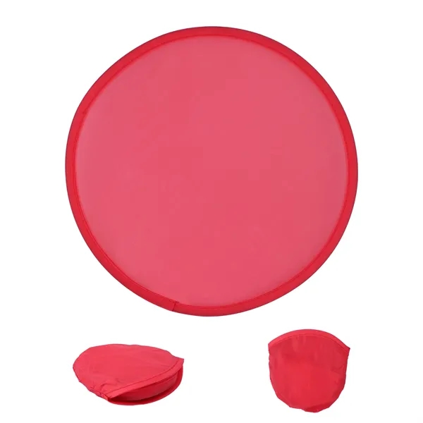9.8" Foldable Round Flying Disc Fan with Bag