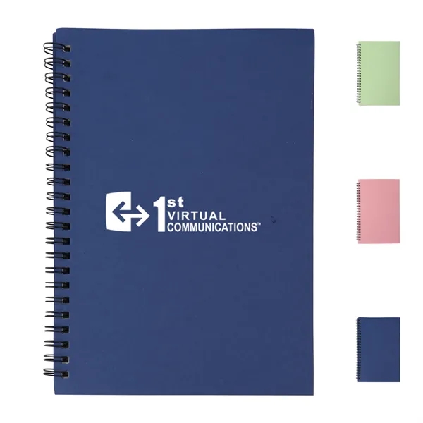 A5 Lined Journal Spiral Notebook W/ 100  Pages - A5 Lined Journal Spiral Notebook W/ 100  Pages - Image 0 of 2