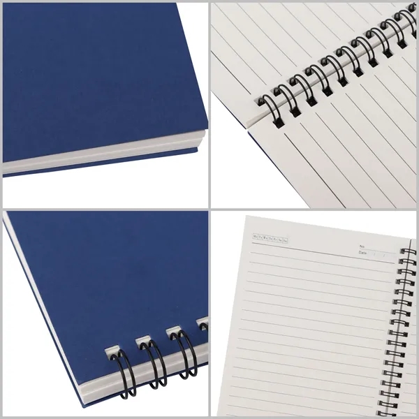 A5 Lined Journal Spiral Notebook W/ 100  Pages - A5 Lined Journal Spiral Notebook W/ 100  Pages - Image 1 of 2