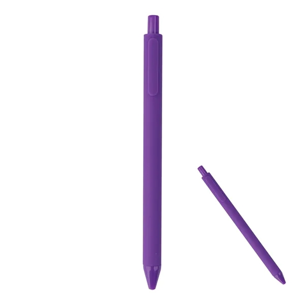 Plastic 0.5mm Fine Point Retractable Gel Pens W/ Black Ink - Plastic 0.5mm Fine Point Retractable Gel Pens W/ Black Ink - Image 1 of 2