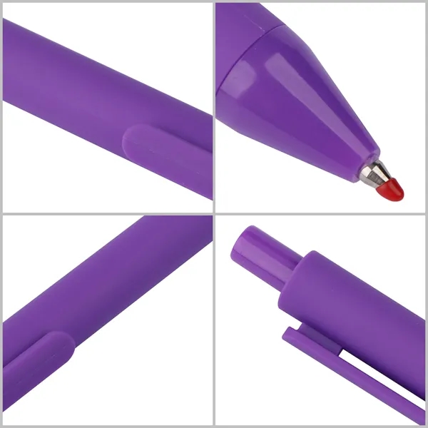 Plastic 0.5mm Fine Point Retractable Gel Pens W/ Black Ink - Plastic 0.5mm Fine Point Retractable Gel Pens W/ Black Ink - Image 2 of 2