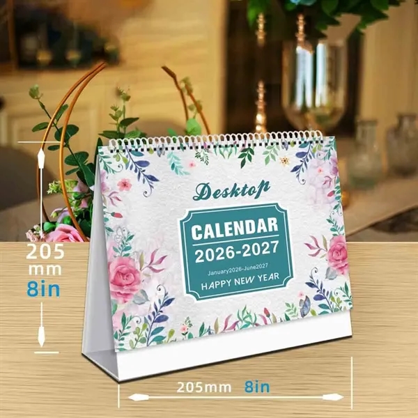 2026 Portable Desk Calendar - 2026 Portable Desk Calendar - Image 1 of 7