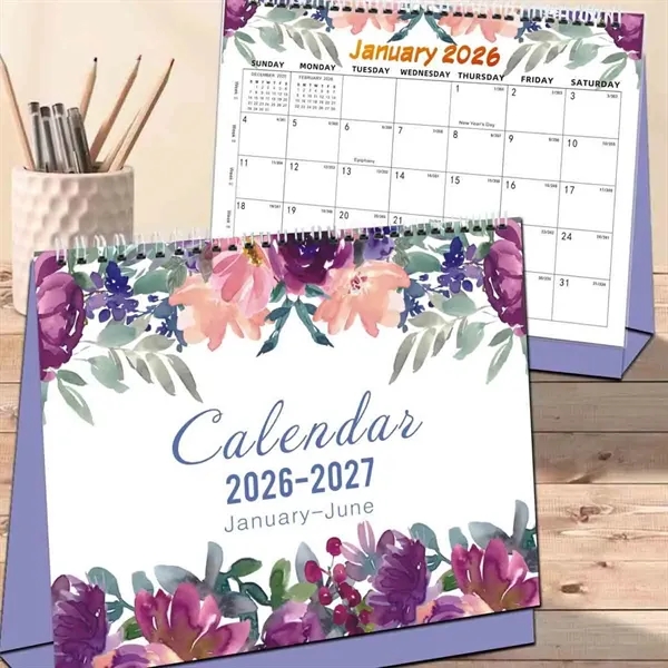 2026 Portable Desk Calendar - 2026 Portable Desk Calendar - Image 7 of 7