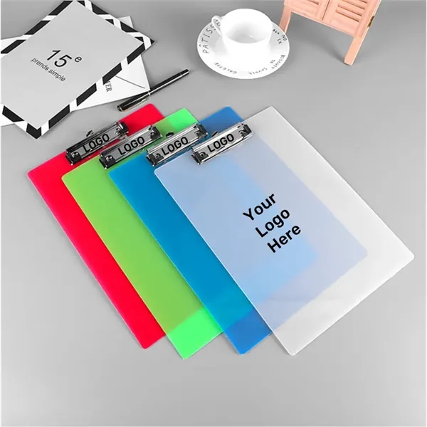 Standard A4 Plastic Clipboard - Standard A4 Plastic Clipboard - Image 0 of 6