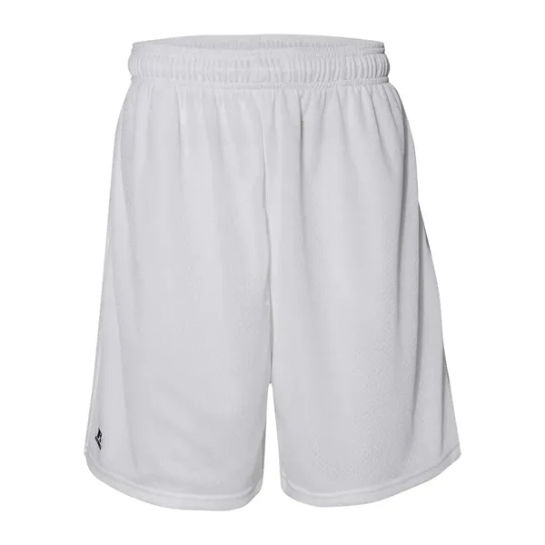 Russell Athletic Men's 9" Dri-Power® Tricot Mesh Shorts w... - Russell Athletic Men's 9" Dri-Power® Tricot Mesh Shorts w... - Image 16 of 17