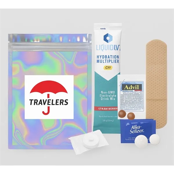 Emergency Wellness Kit: Compact Corporate Giveaway - Emergency Wellness Kit: Compact Corporate Giveaway - Image 0 of 3