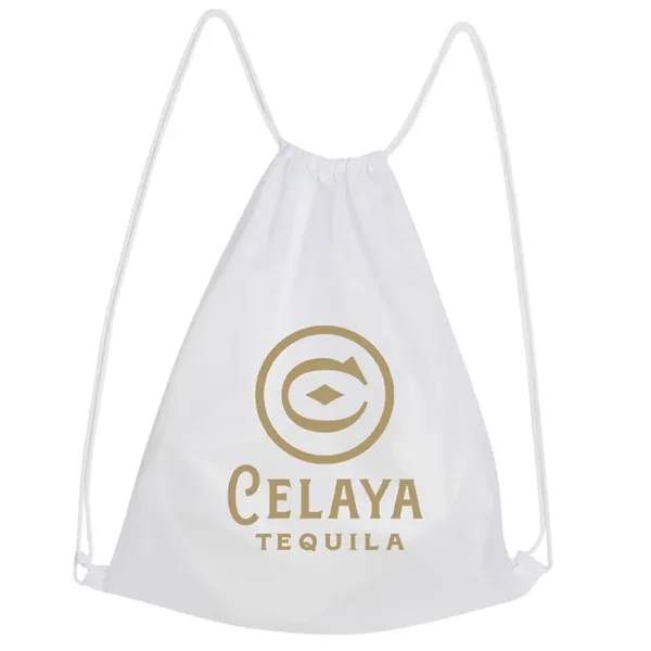 Nylon Drawstring Backpack - Nylon Drawstring Backpack - Image 0 of 2
