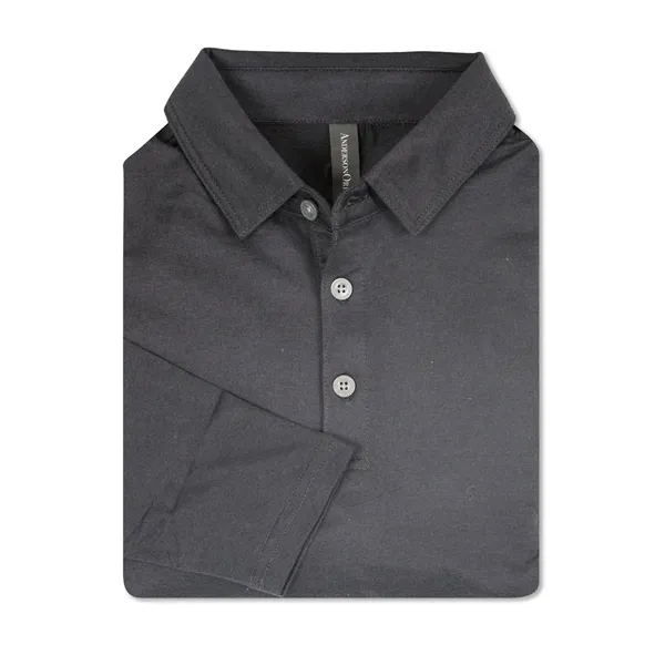 AndersonOrd Men's Gamer LS Polo